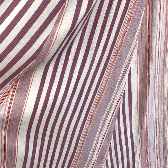 Oddy Striped Wrap Maxi Dress - Picture 6 of 9